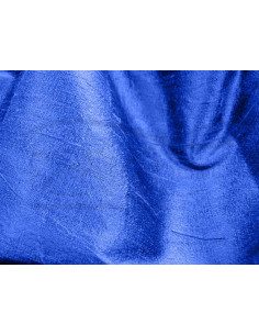 Royal blue D012 Silk Dupioni Fabric