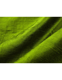 Apple green D166 Silk Dupioni Fabric