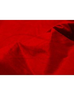 Rosso corsa D336 Silk Dupioni Fabric