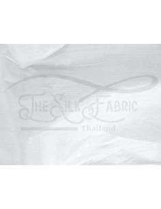 Anti-flash white off D433 Silk Dupioni Fabric