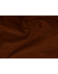 Seal brown S077 Silk Shantung Fabric