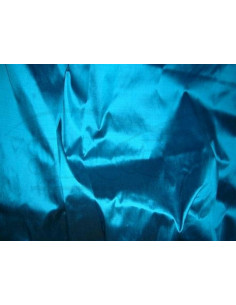 Pacific Blue T037 Silk Taffeta Fabric