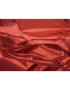 Roof Terracotta T086 Silk Taffeta Fabric