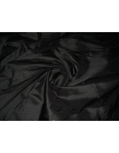 Black T148 Silk Taffeta Fabric