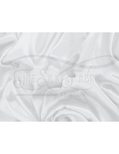 Anti-flash white off T433 Silk Taffeta Fabric