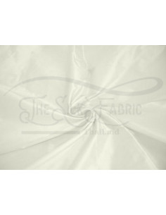 Ivory T436 Silk Taffeta Fabric