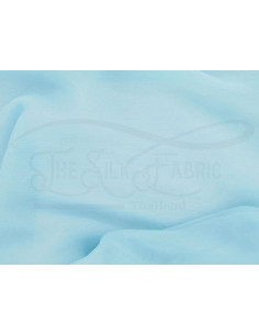 Light steel blue C004  Silk Chiffon Fabric