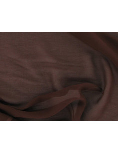 Walnut C015  Silk Chiffon Fabric