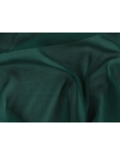 Dark green C049  Silk Chiffon Fabric