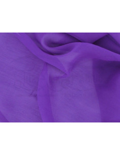 Royal purple C106  Silk Chiffon Fabric
